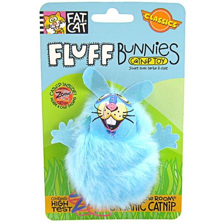 Fat Cat Fluff Bunnies Cat Toy - Assorted