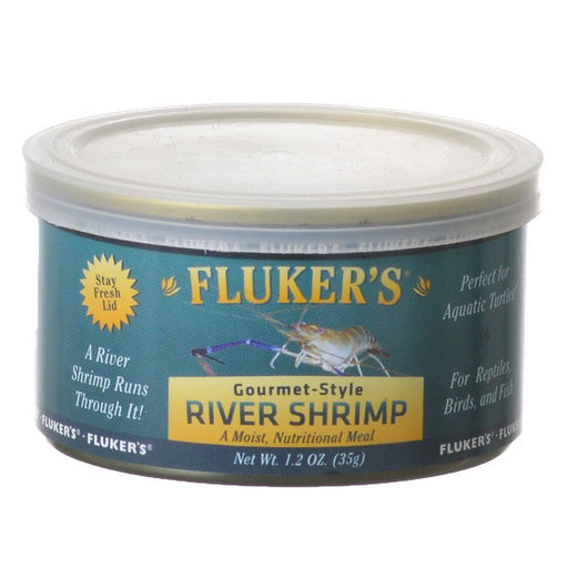 Flukers Gourmet Style Canned River Shrimp - PetStoreNMore
