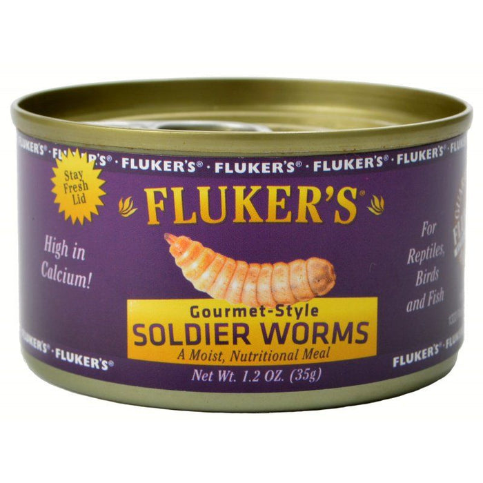 Flukers Gourmet Style Soldier Worms - PetStoreNMore