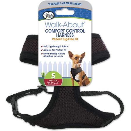 Four Paws Comfort Control Harness - Black