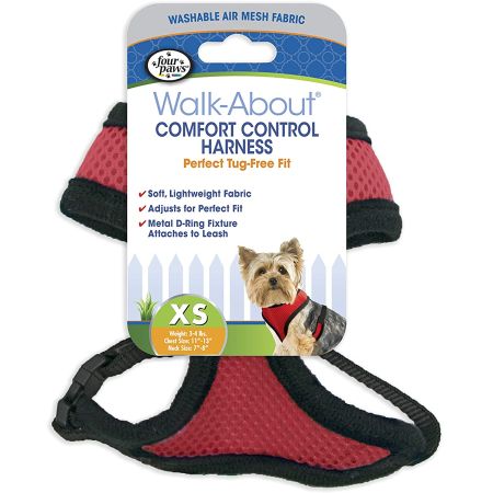 Four Paws Comfort Control Harness - Red