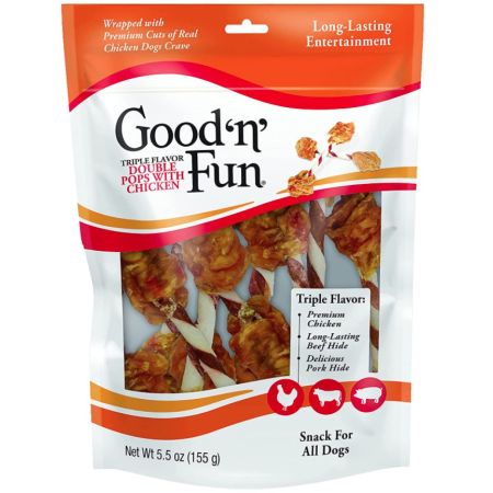 Healthy Hide Good N Fun Double Pops with Chicken