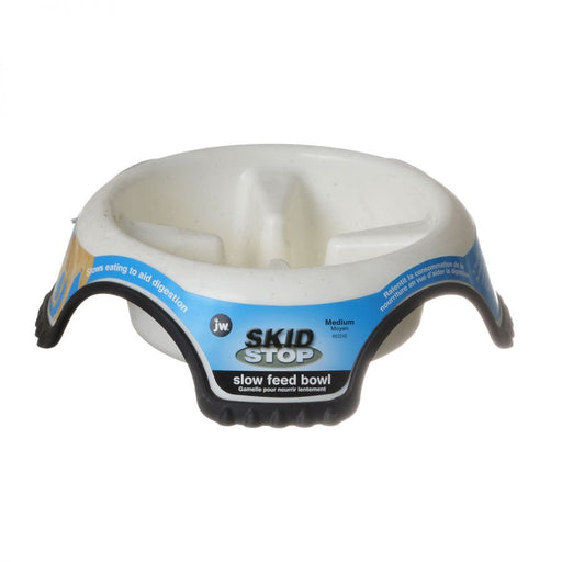 JW Pet Skid Stop Slow Feed Bowl - PetStoreNMore