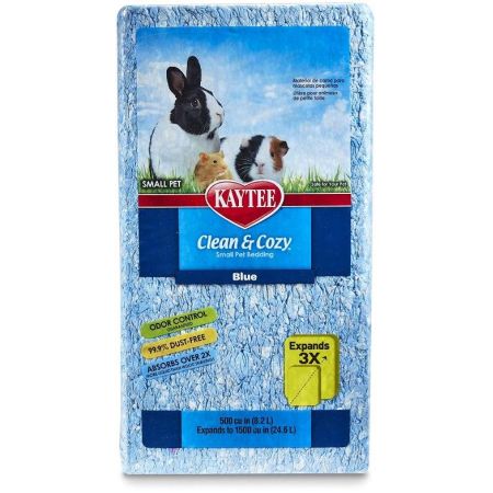 Kaytee Clean & Cozy Small Pet Bedding - Blue