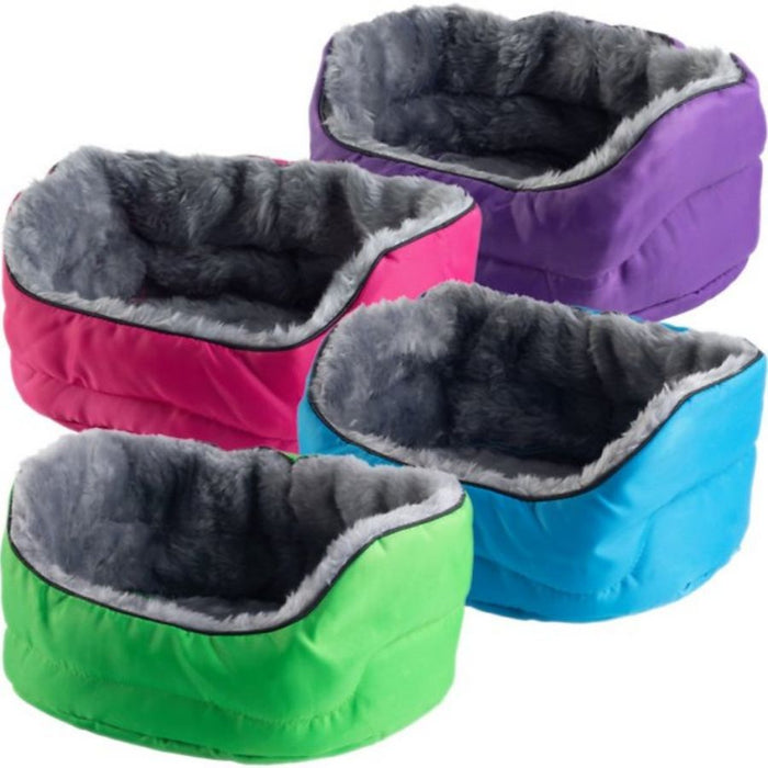 Kaytee Critter Cuddle-E-Cup Small Pet Bed Assorted Colors -1 count - 12"L x 10"W x 5.5"H