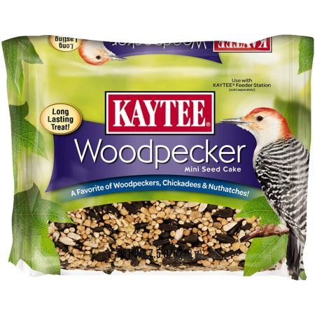 Kaytee Woodpecker Mini Honey Seed Cake For Energy Support Wild Bird Food