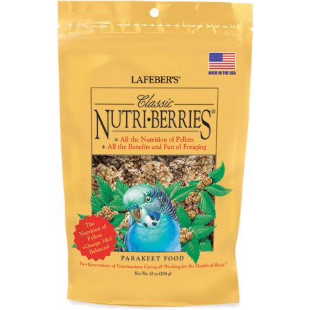 Lafeber Classic Nutri-Berries Parakeet Food - 10 OZ - PetStoreNMore