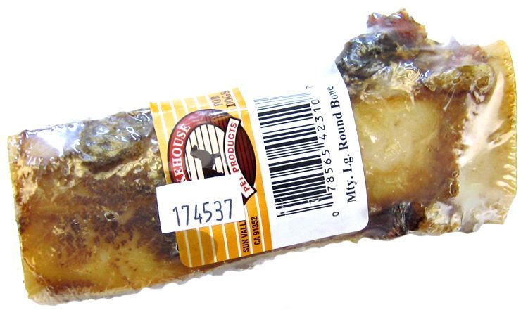 Smokehouse Treats Meaty Round Bone - Large 5" - PetStoreNMore