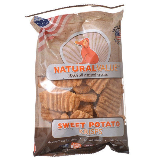 Loving Pets Natural Value Sweet Potato Krisps - 2.5 oz - PetStoreNMore