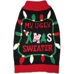 Fashion Pet Black Ugly XMAS Dog Sweater