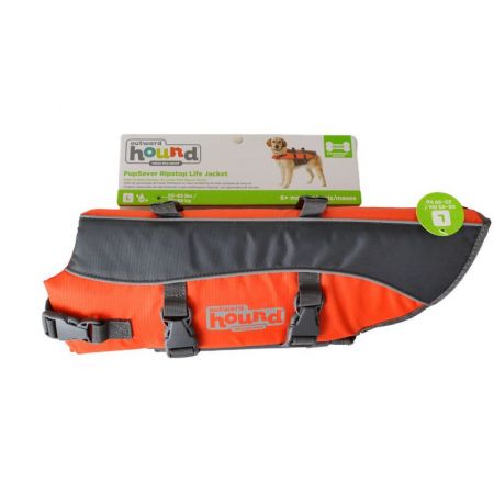 Outward Hound Pet Saver Life Jacket - Orange & Black - PetStoreNMore
