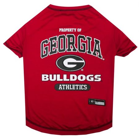 Red Georgia Tee Shirt for Dogs and Cats