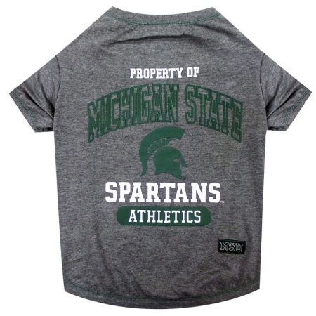 Pets First Michigan State Spartans Tee Shirt for Dogs and Cats