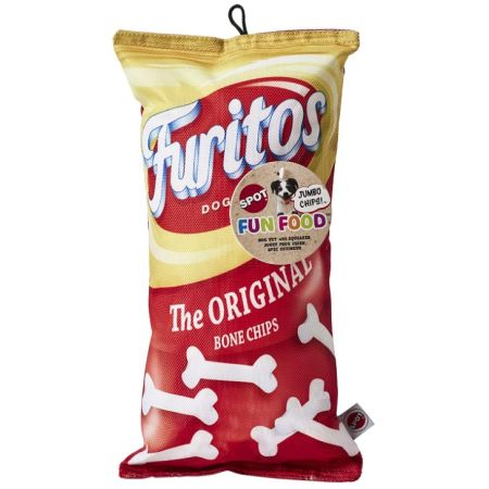 Spot Fun Food Furitos Chips Plush Dog Toy