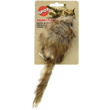 Spot Fur Mouse Cat Toy - Assorted