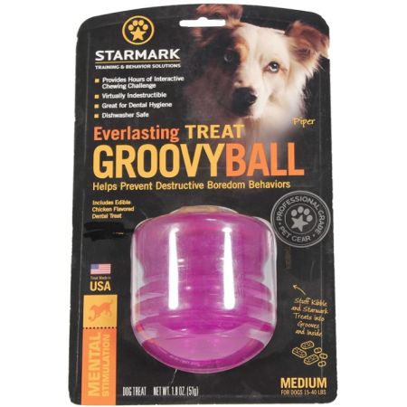 Starmark Everlasting Treat Groovy Ball Medium