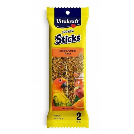 Vitakraft Crunch Sticks Apple & Orange Conure Treats - PetStoreNMore