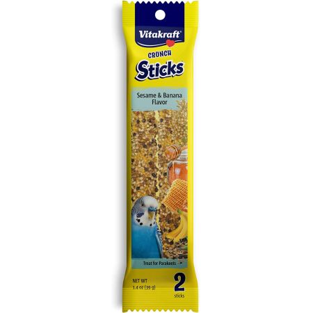 VitaKraft Sesame & Banana Sticks for Parakeets - PetStoreNMore