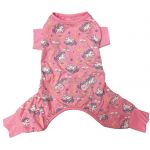 Fashion Pet Unicorn Dog Pajamas Pink