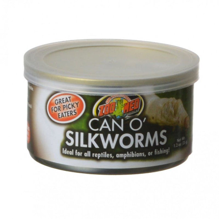 Zoo Med Can O' Silkworms - PetStoreNMore