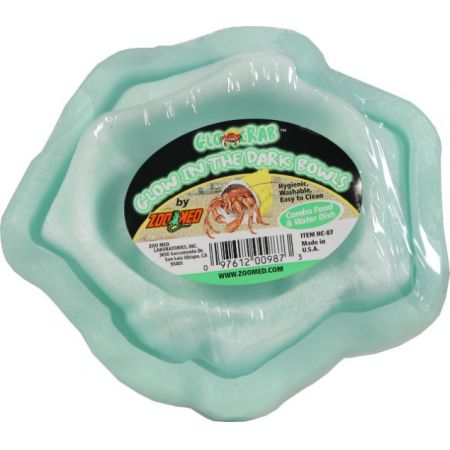 Zoo Med Laboratories Hermit Crab Combo Glow Bowl - PetStoreNMore