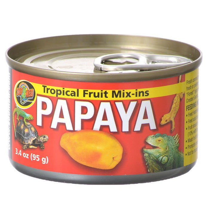 Zoo Med Tropical Friut Mix-ins Papaya Reptile Treat - PetStoreNMore