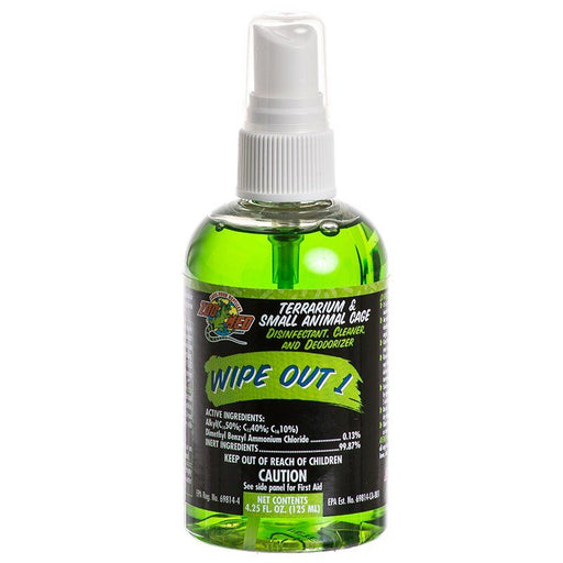 Zoo Med Wipe Out 1 - Small Animal & Reptile Terrarium Cleaner - PetStoreNMore