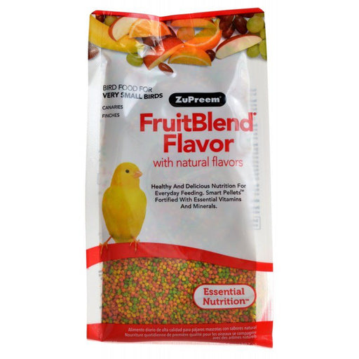 ZuPreem FruitBlend Flavor Bird Food for Very Small Birds - PetStoreNMore