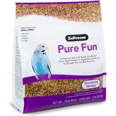 ZuPreem Pure Fun Enriching Variety Seed for Small Birds 2lbs